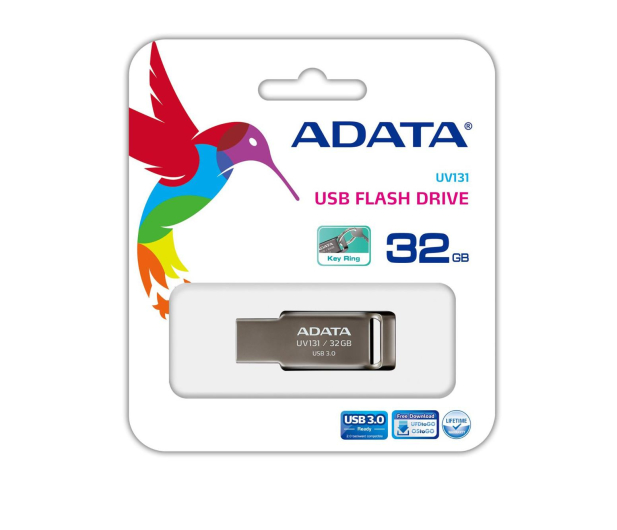 Adata USB 3.1 32GB 40MB/s AUV131-32G-RGY - 255428 - zdjęcie 4